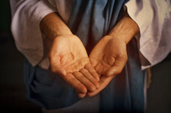 Christ's Hand Valentine Christ's Hand Valentine