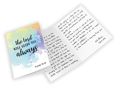 Personalized LeadGenerator Note Cards w/ Envelopes (Pack of 50)