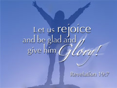 Revelation 19:7 Revelation 19:7