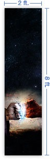 2x8 Vertical Banner